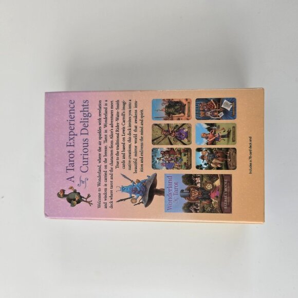 Tarot in Wonderland by Barbara Moore & Eugene Smith New Sealed - Picture 5 of 5